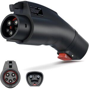 Zanch Tesla to J1772 Adapter, 1772/CCS1 EVs Max 60A & 250V AC, for level 2 Tesla